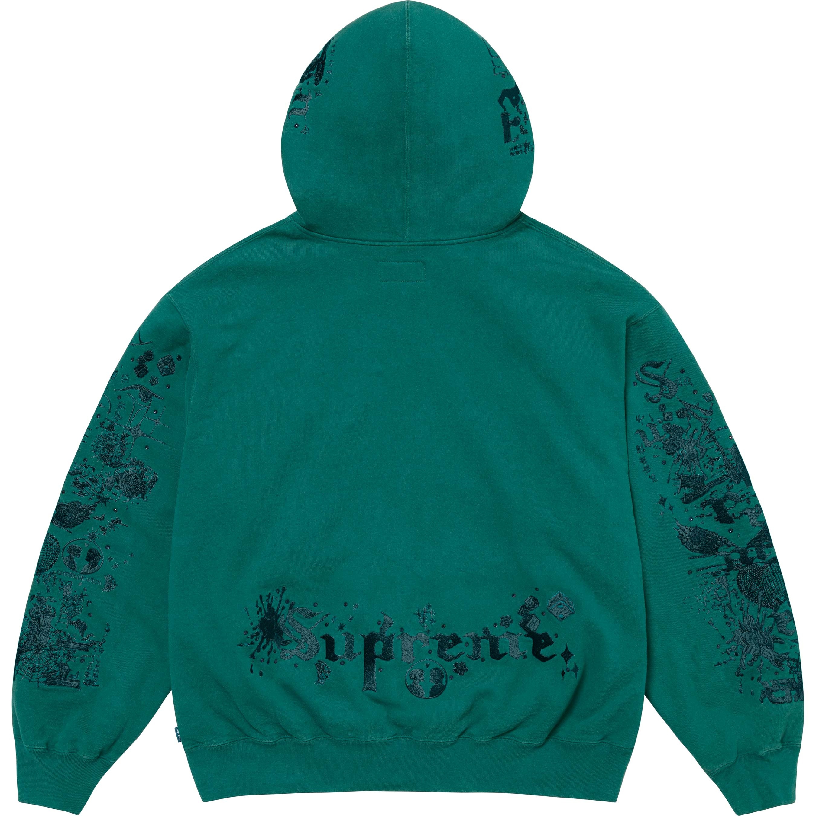 AOI Zip Up Hooded Sweatshirt view 11
